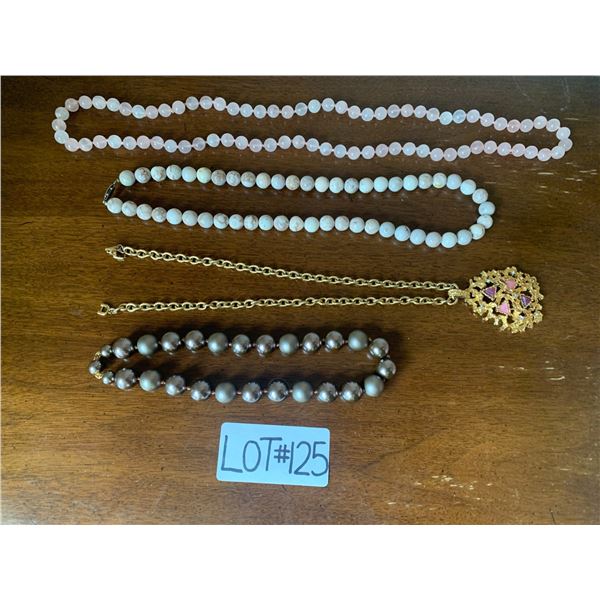 Four Women's Necklaces