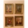 Image 1 : 4 x Framed Prints by Thomas Lawrence, Thomas Gainsborough, and Arthur Devis (See Description)