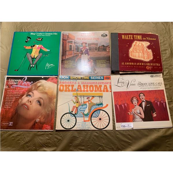 6 x Assorted Vinyl Records