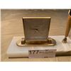 Image 2 : Marble-Base Europa Desk Clock and Pen