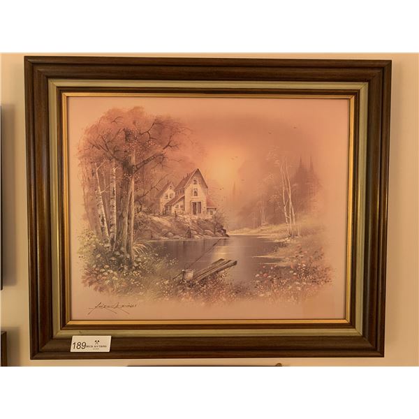 Framed Print of Cottage by Andres Orpinas