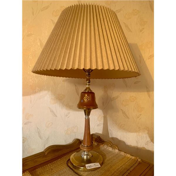 Vintage Wooden Lamp