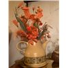 Image 2 : Assortment of Decorative Collectibles - Pottery Jug, Artificial Flowers, and More!