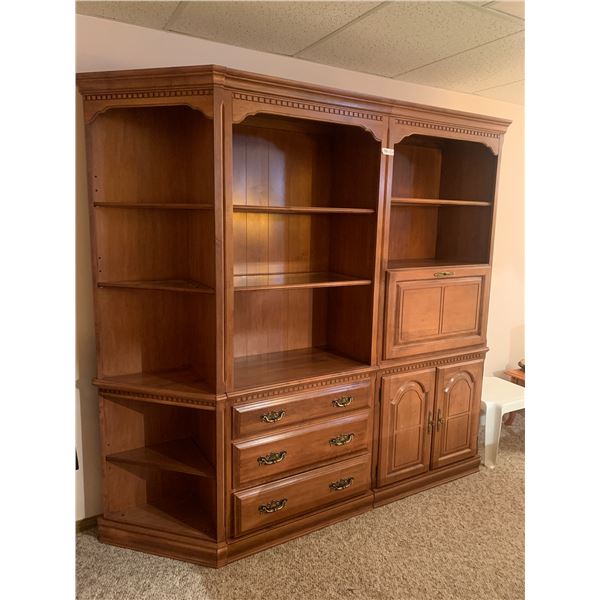 Large Wooden Display Cabinet - Made by Nadeau