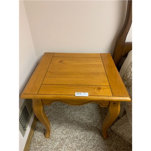 Vintage Wooden Nightstand - Made by Palliser