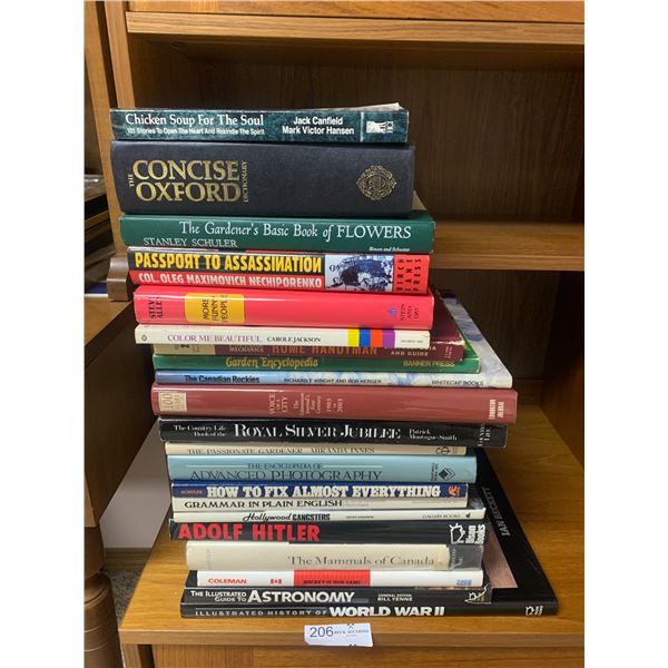 Assortment of Non-Fiction Books