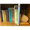 Image 4 : Assortment of Books w/ 2 x Wooden Log Bookends
