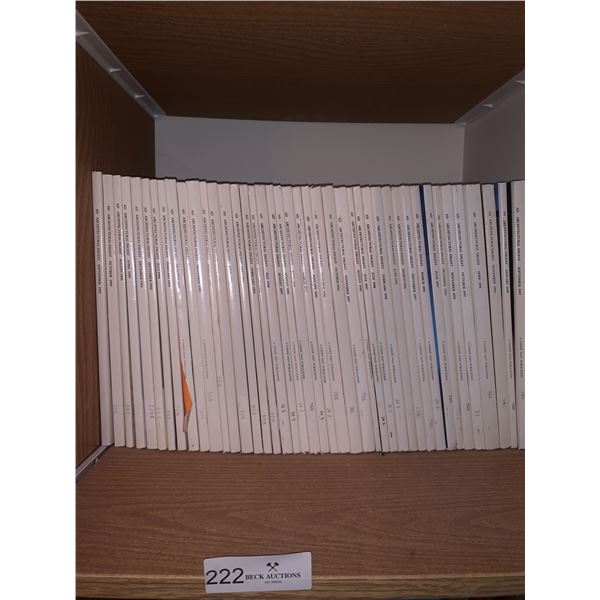 Assortment of Architectural Digest Magazines