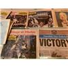 Image 4 : Assortment of Edmonton Journal Newspapers of Memorable Historical Events