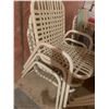 Image 6 : 6 x Craig Adams Patio Chairs and a Craig Adams Patio Lounger w/ Cushions