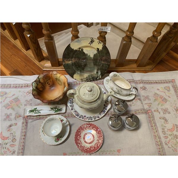 Assortment of Decorative China and Porcelain Pieces - Includes Royal Doulton and More!