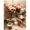 Image 3 : Assortment of Home Decor - Artificial Flowers and More!
