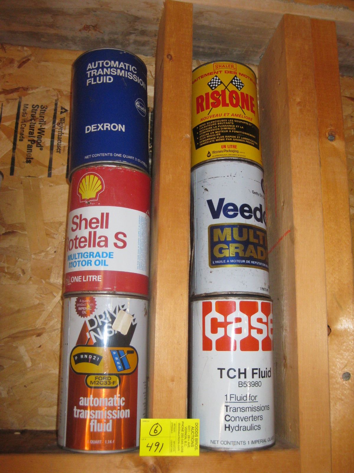 6 OIL TINS 6-oil-tins