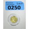 Image 1 : 1/10 Oz .999 Fine Gold 2022 Republic of Ghana Alien Coin 