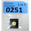 Image 1 : 1 Gram .9999 Fine Gold 2022 Canada Maple Leaf Coin 