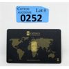 Image 1 : 1 Gram .9999 Fine Gold Serial Numbered Karat Bar In Assay Card
