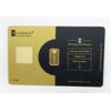 Image 2 : 1 Gram .9999 Fine Gold Serial Numbered Karat Bar In Assay Card