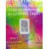 Image 2 : 10 x 1 Grain .999 Silver Certified USA Mint Bars 