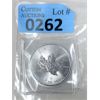 Image 1 : 1 Oz .9999 Silver 2022 Canada Maple Leaf Coin 