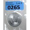 Image 1 : 1 Oz .9999 Silver 2021 Canada Maple Leaf Coin 