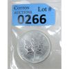 Image 1 : 1 Oz .9999 Silver 2011 Canada Maple Leaf Coin 