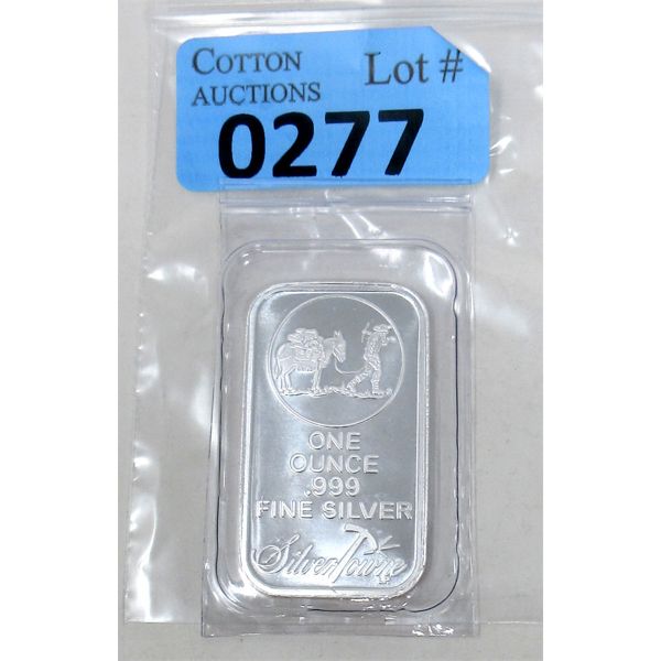 1 Oz .999 Silver SilverTowne Miner/Mule Bar