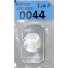 Image 1 : 1 Oz .999 Silver Liberty 2-Sided Bar 
