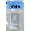 Image 1 : 1 Oz .999 Silver Scotia Bank Investor Bar 