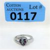 Image 1 : Mystic Topaz & Diamond Sterling Silver Ring 