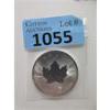 Image 1 : 1 Oz .9999 Silver 2022 Canada Maple Leaf Coin