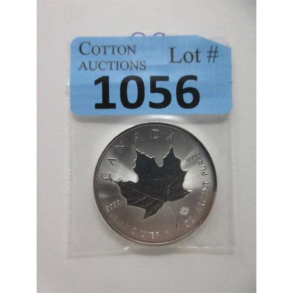 1 Oz .9999 Silver 2022 Canada Maple Leaf Coin