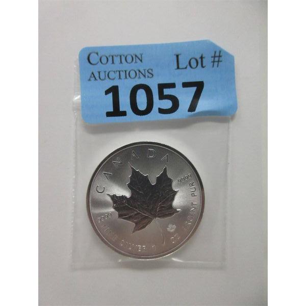 1 Oz .9999 Silver 2022 Canada Maple Leaf Coin