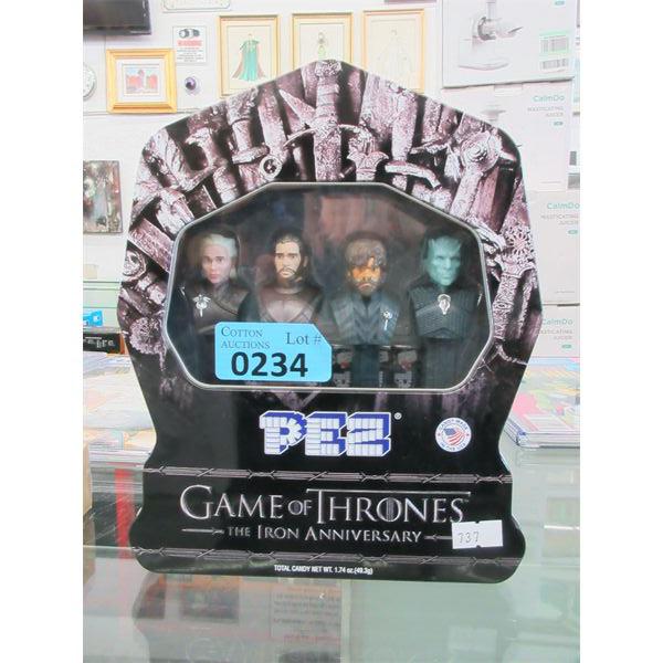 Game of Thrones "Iron Anniversary" Pez Dispenser Set