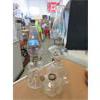 Image 1 : 3 Vintage Glass Oil Lamps