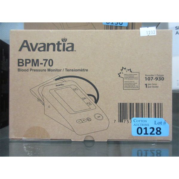 New Avantia BPM-70 Blood Pressure Monitor