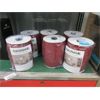 Image 1 : 6 x 220 Yard Spools of 3mm Red Macramé Cord
