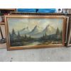 Image 1 : Large Framed Giclee Landscape Painting