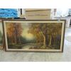 Image 1 : Large Framed Giclée Autumn Landscape Painting