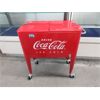 Image 1 : Rolling Coca-Cola Chest Cooler - Like New