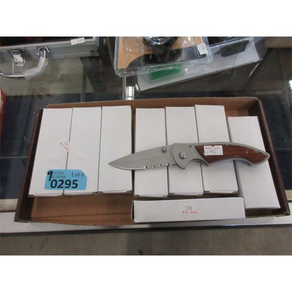 9 New Folding Knives with 3.5" Blades