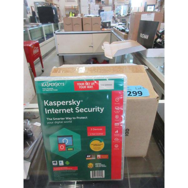 Case of 10 Kaspersky Internet Security Software