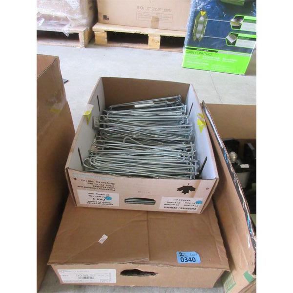 2 Boxes of Retail 10" Pegboard Hooks 