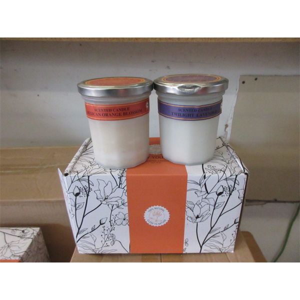 3 Sets of 2 Aromatherapy Jar Candles - 7.4 Oz