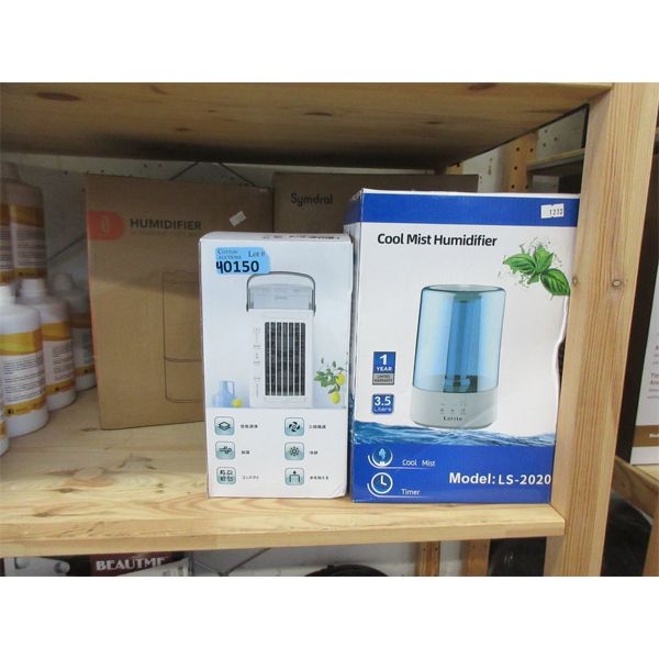 1 Air Cooler & 3 Misting Humidifiers