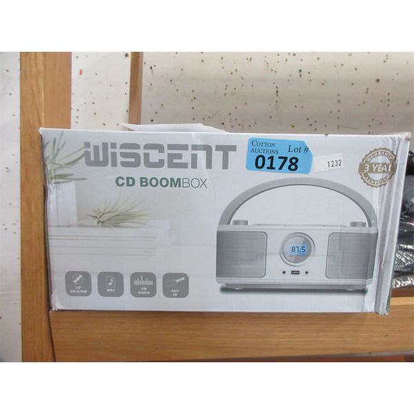 Wiscent CD Boombox 