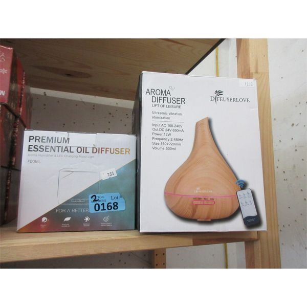 1 Essential Oil Diffuser & 1 Aroma Diffuser