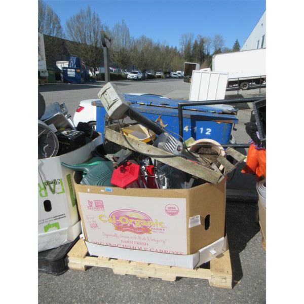 Skid of Storage Locker Goods 