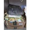 Image 1 : Box of Assorted Baby Bedding & A Heating Pad