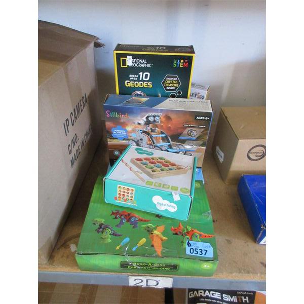 6 Assorted Children's Toys