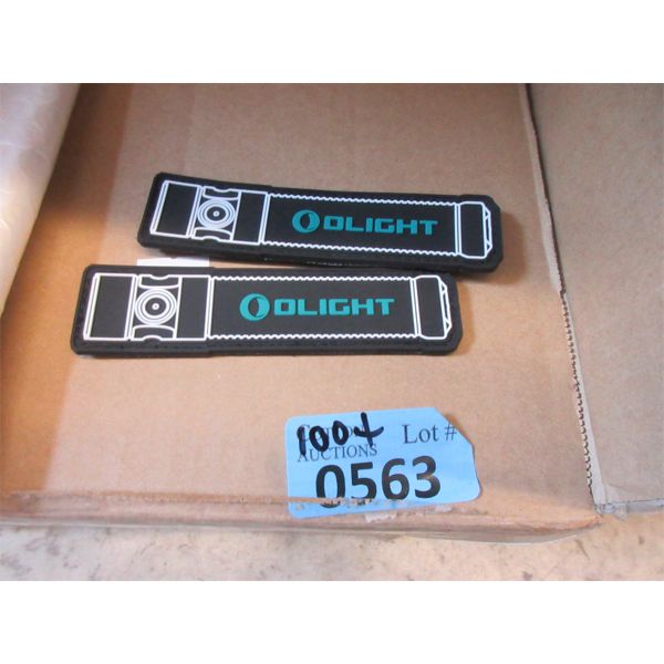 Large Box of New Olight Warrior Mini Patches